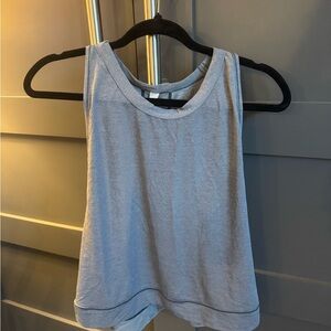 Lululemon Athletica Light Gray Tank Top